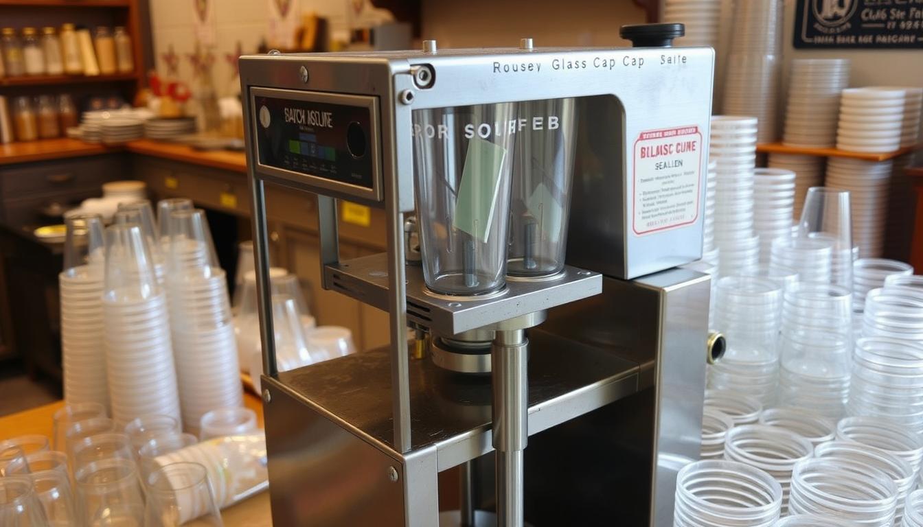 harga mesin pres mesin tutup gelas second