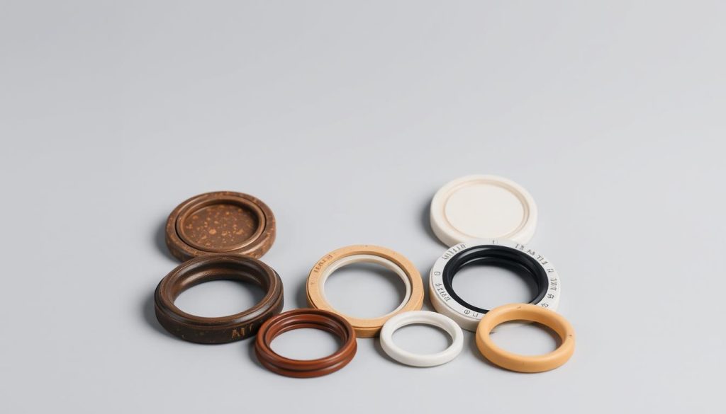jenis seal galon berdasarkan material