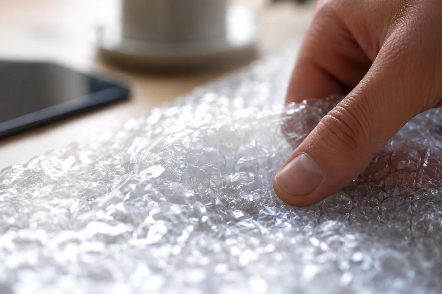Penjelasan detail mengenai bubble wrap artinya sebagai material polimer fleksibel yang memiliki bantalan udara pelindung