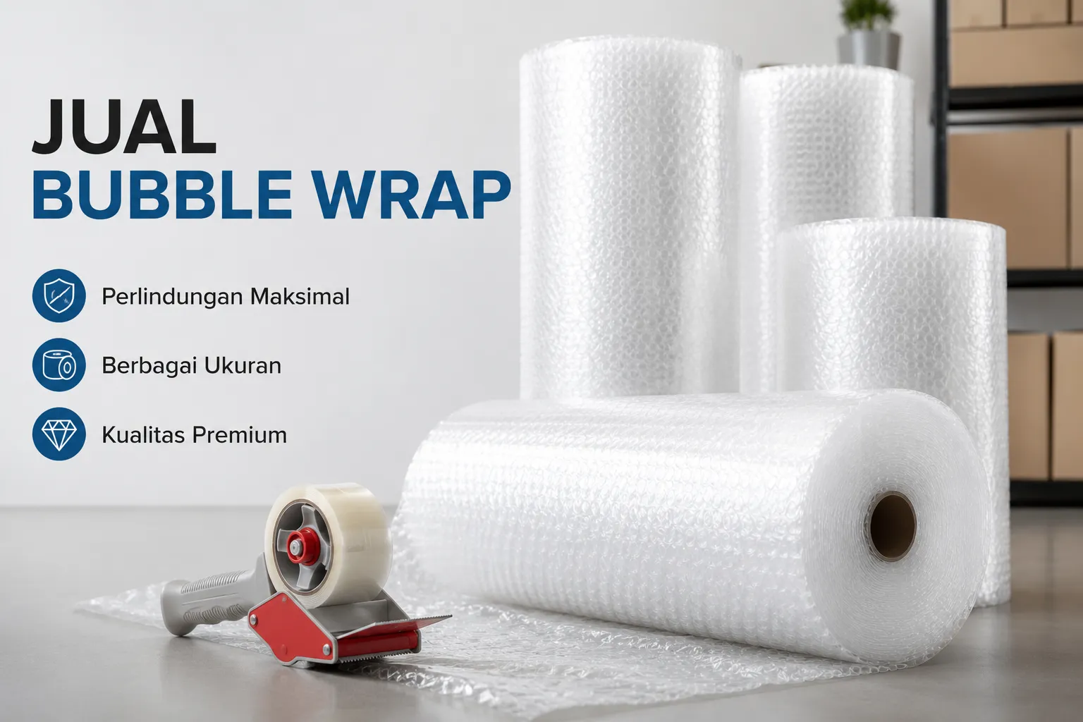Panduan lengkap cara optimasi packing dan tempat jual bubble wrap online terpercaya untuk pengiriman bisnis.